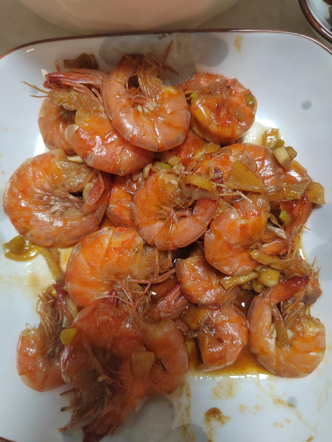 家庭版油焖大虾
