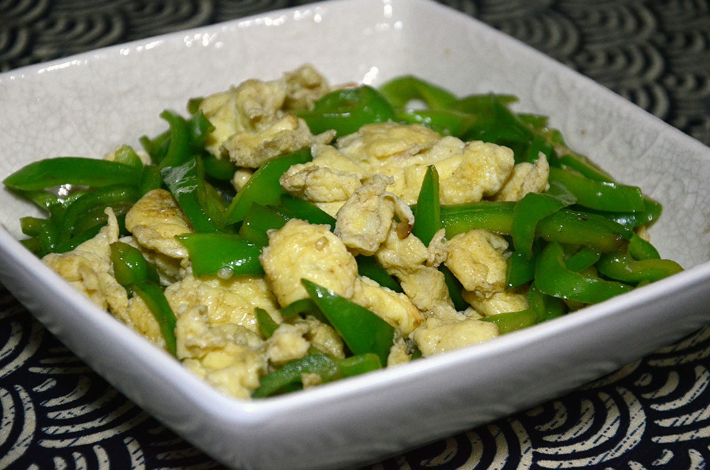 青椒炒鸡蛋