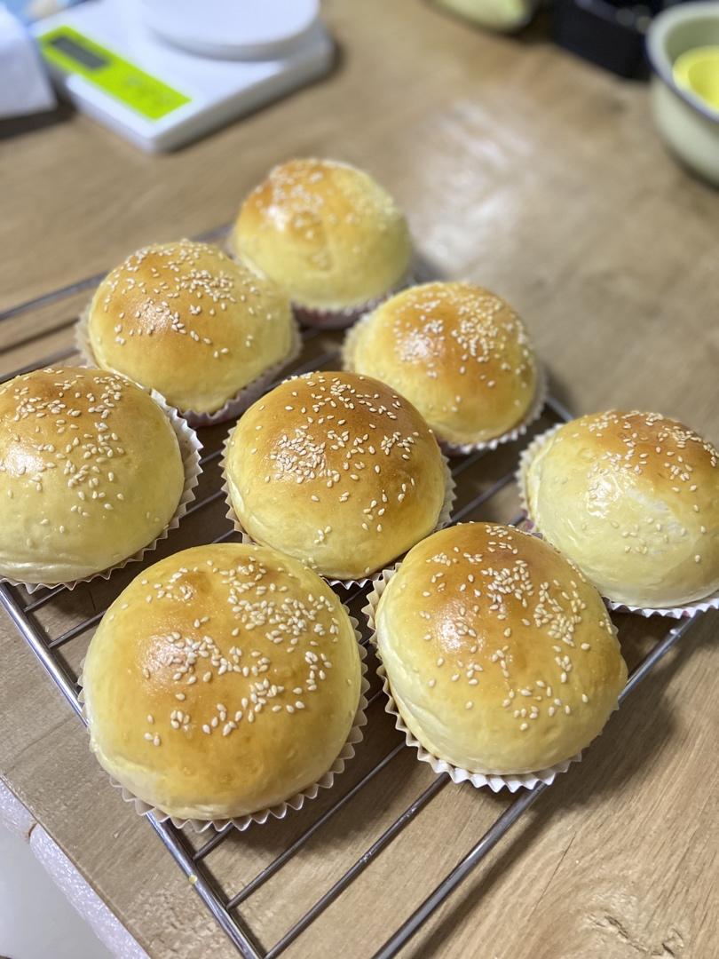 松软汉堡包胚