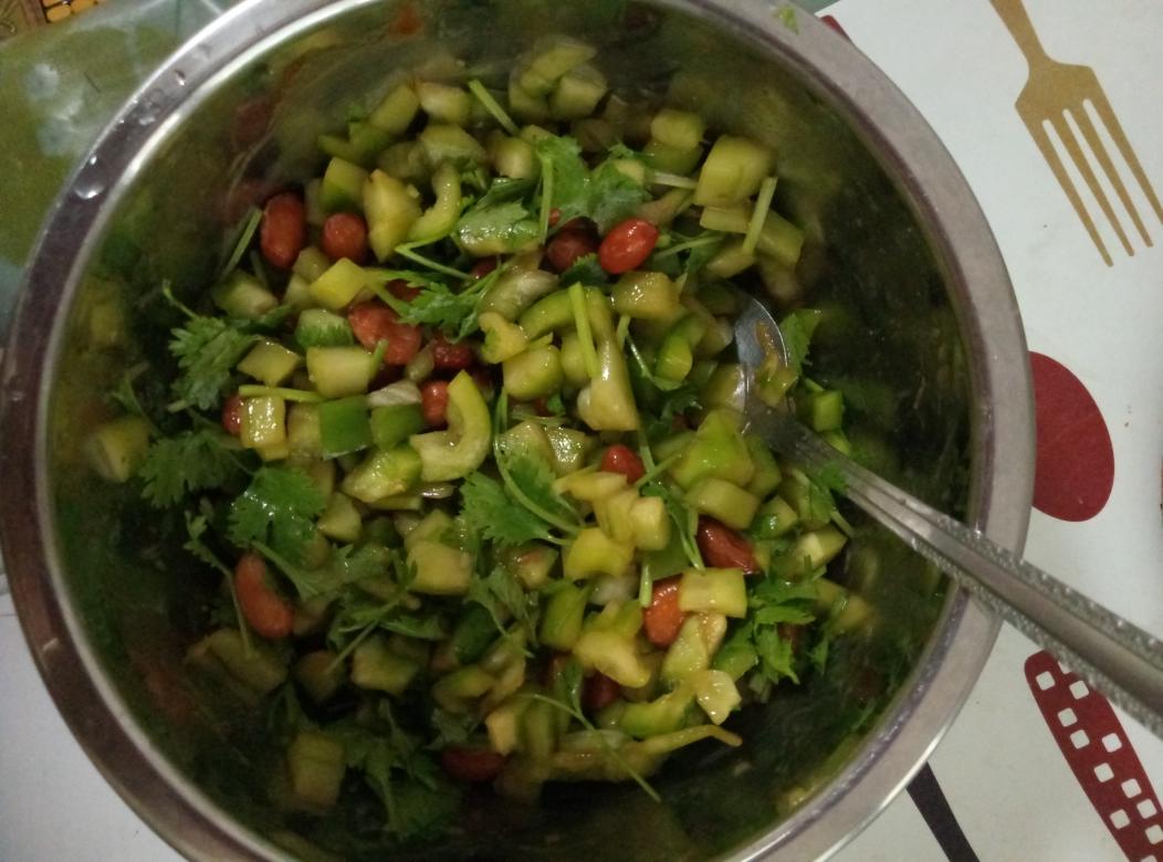 凉拌老虎菜（没有老虎）