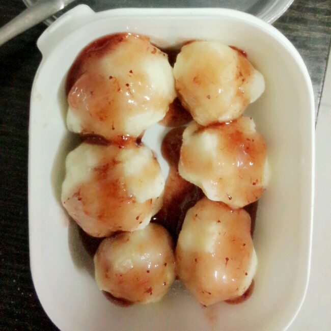 蓝莓山药泥