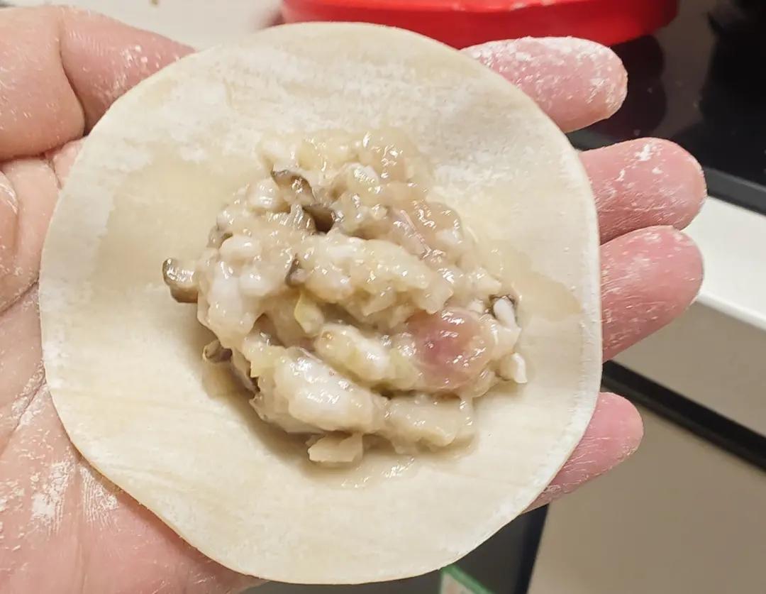 香菇肉馅饺子