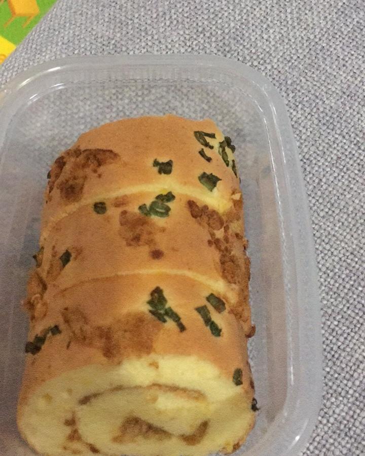 香葱肉松肥蛋糕卷～