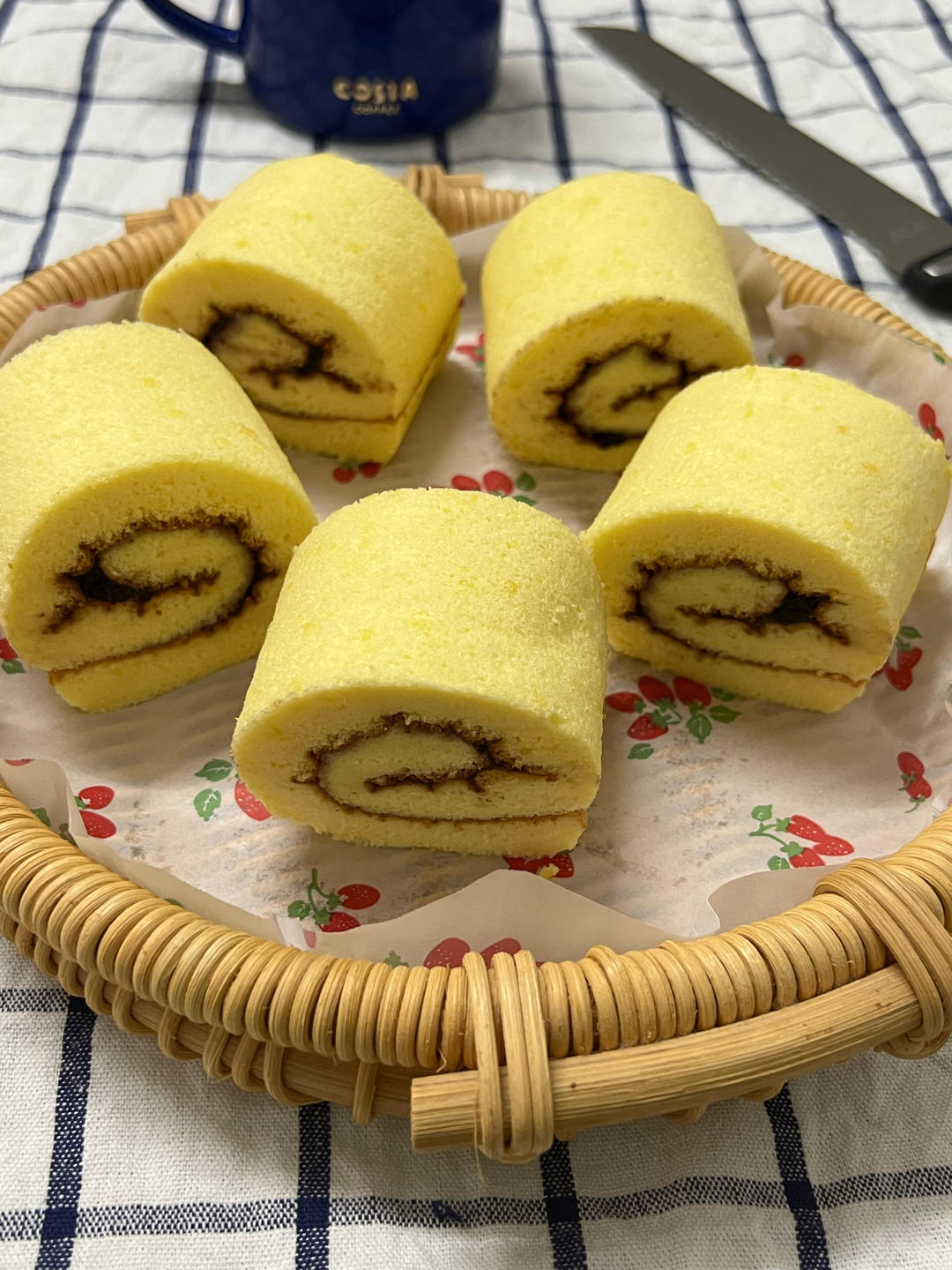 原味蛋糕卷