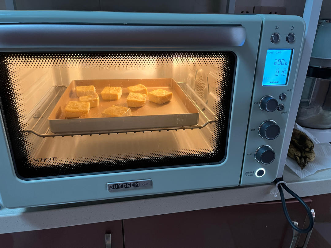 空气炸豆腐【3月北鼎烤箱食谱】