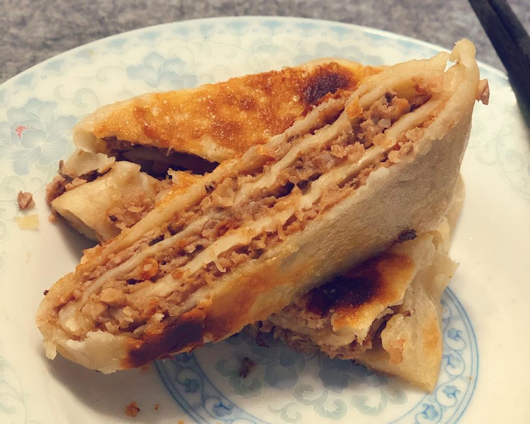 牛肉虾皮脆馅饼（大童辅食）