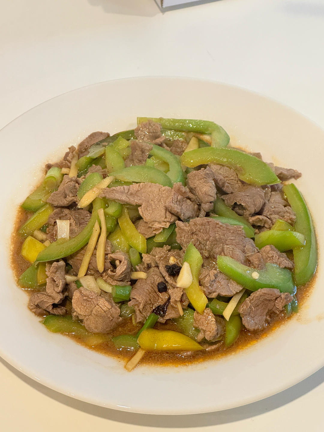 青椒炒牛肉