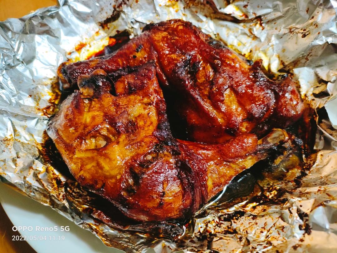 烤奥尔良味鸡大腿