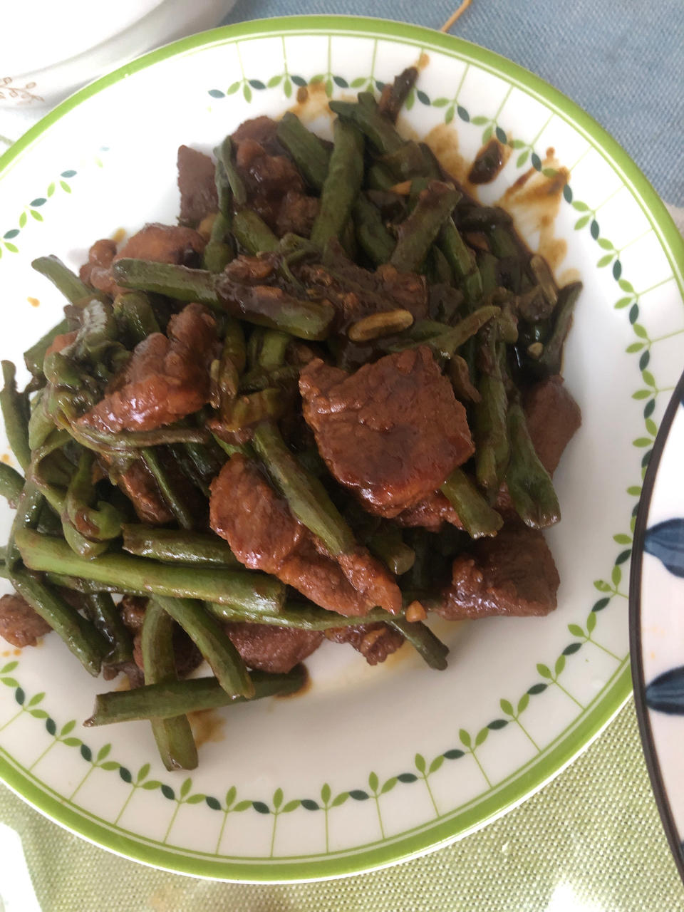 零厨艺的豆角炒肉