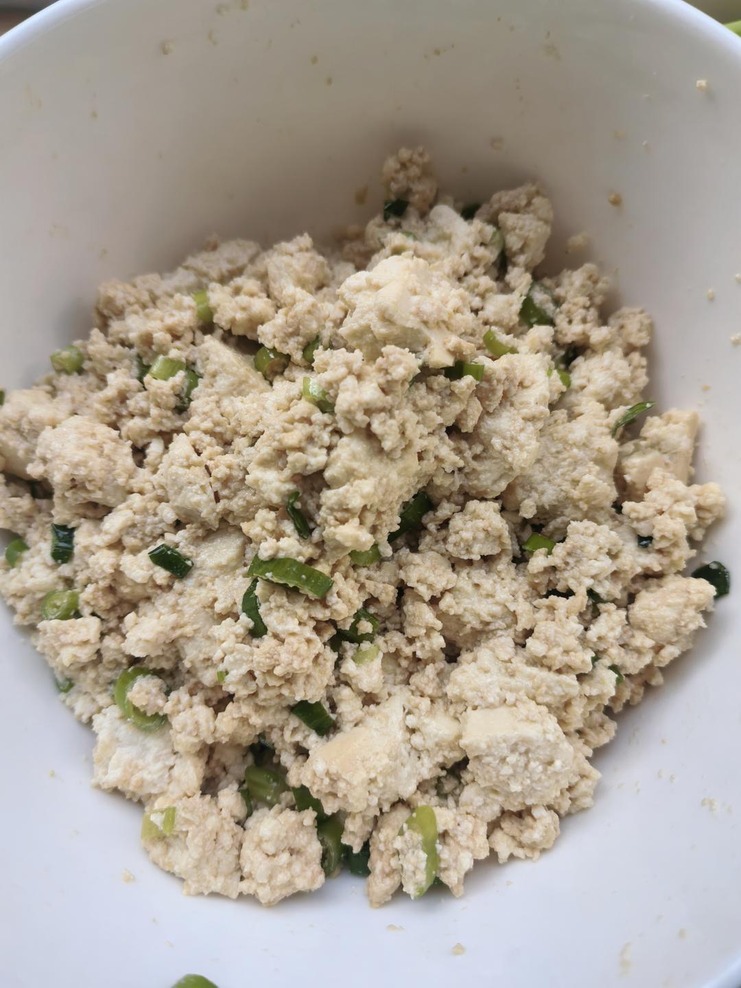 家庭版小葱拌豆腐😋