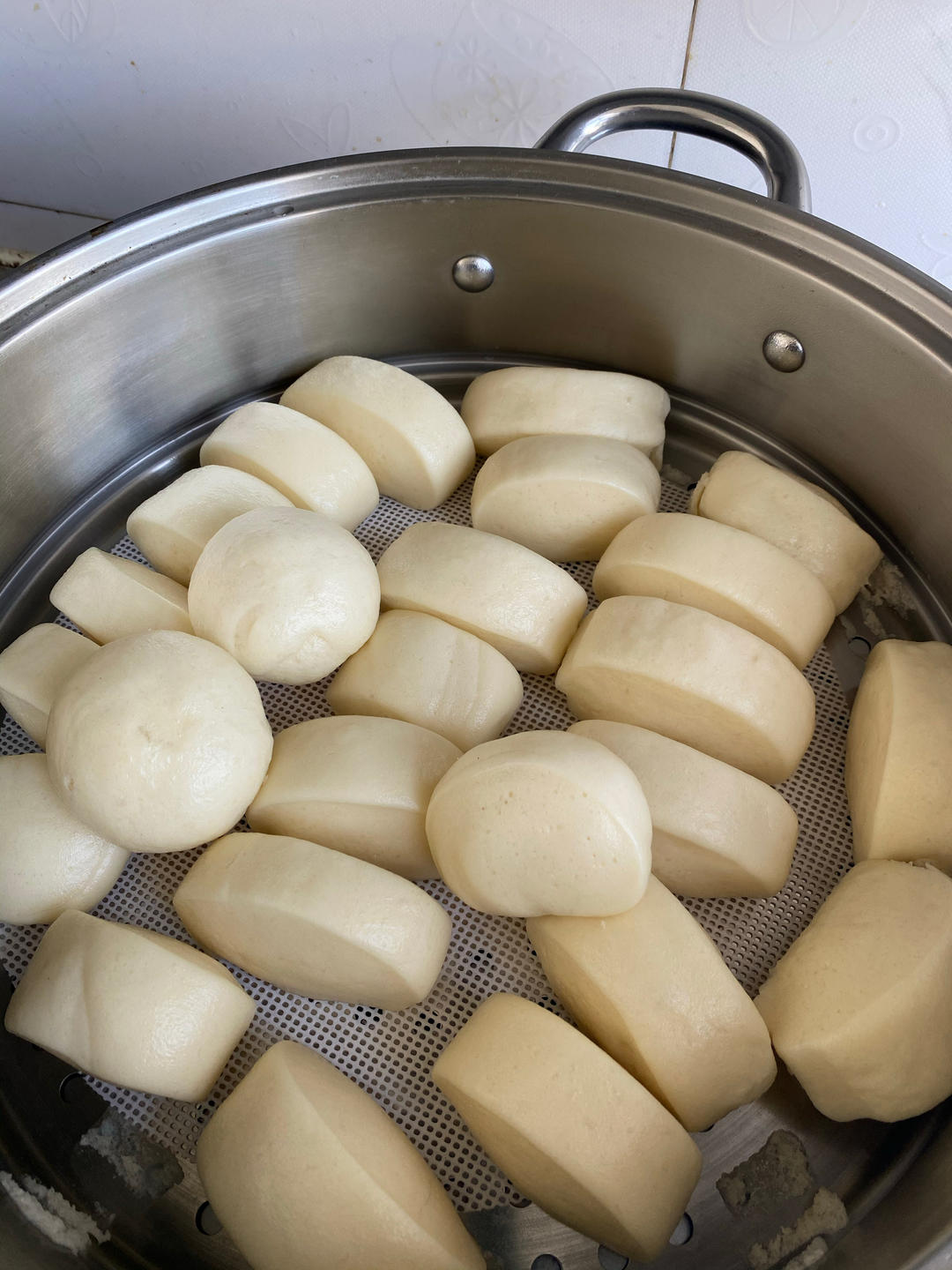 奶香小馒头 光滑细腻 奶香味十足 孩子的最爱 附细节视频详解