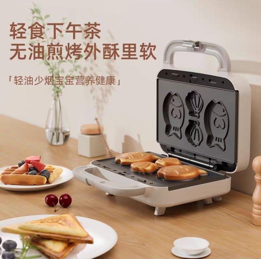 520 FRUNUTS多功能早餐机，特别的鲷鱼烧烤盘