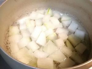 夏日清热解暑减脂～火腿片扁尖笋煮冬瓜的做法 步骤5