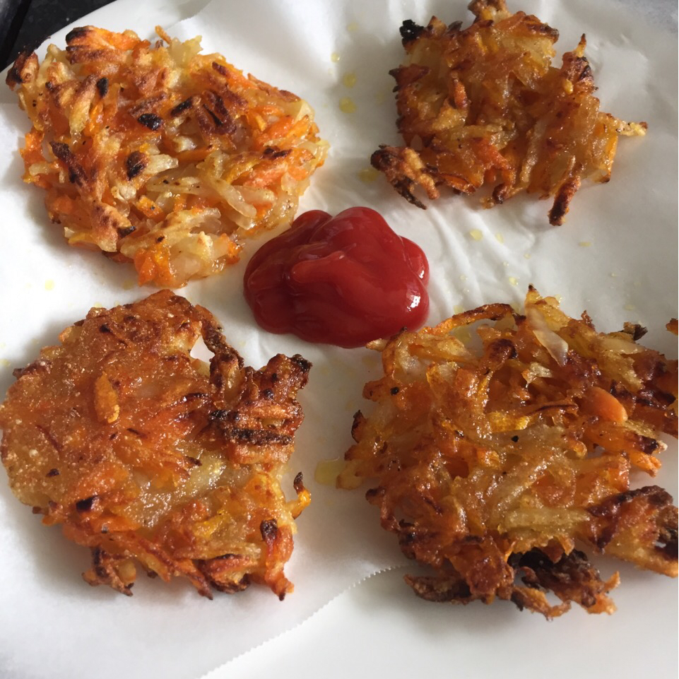 椒盐味香煎土豆饼