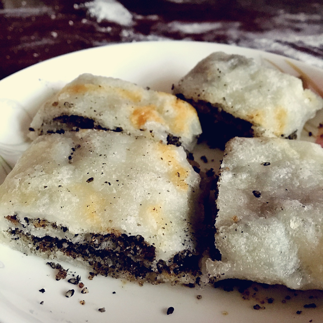 喻家小一一做的古法红糖麻糍