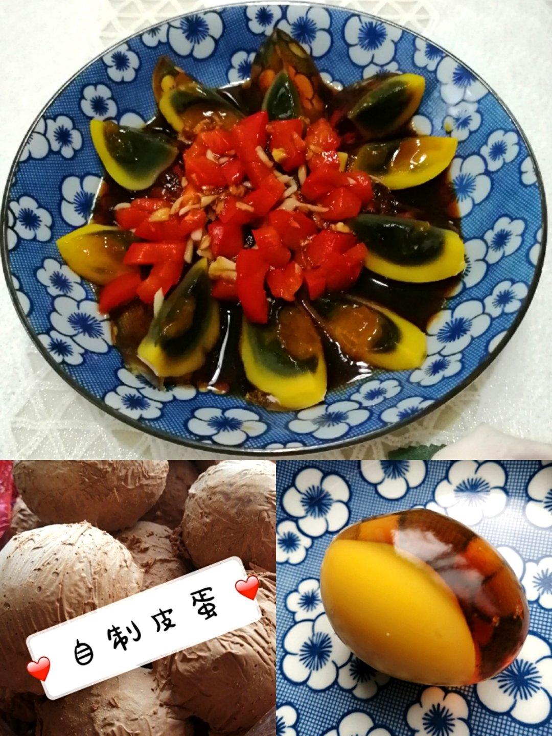 凉拌皮蛋