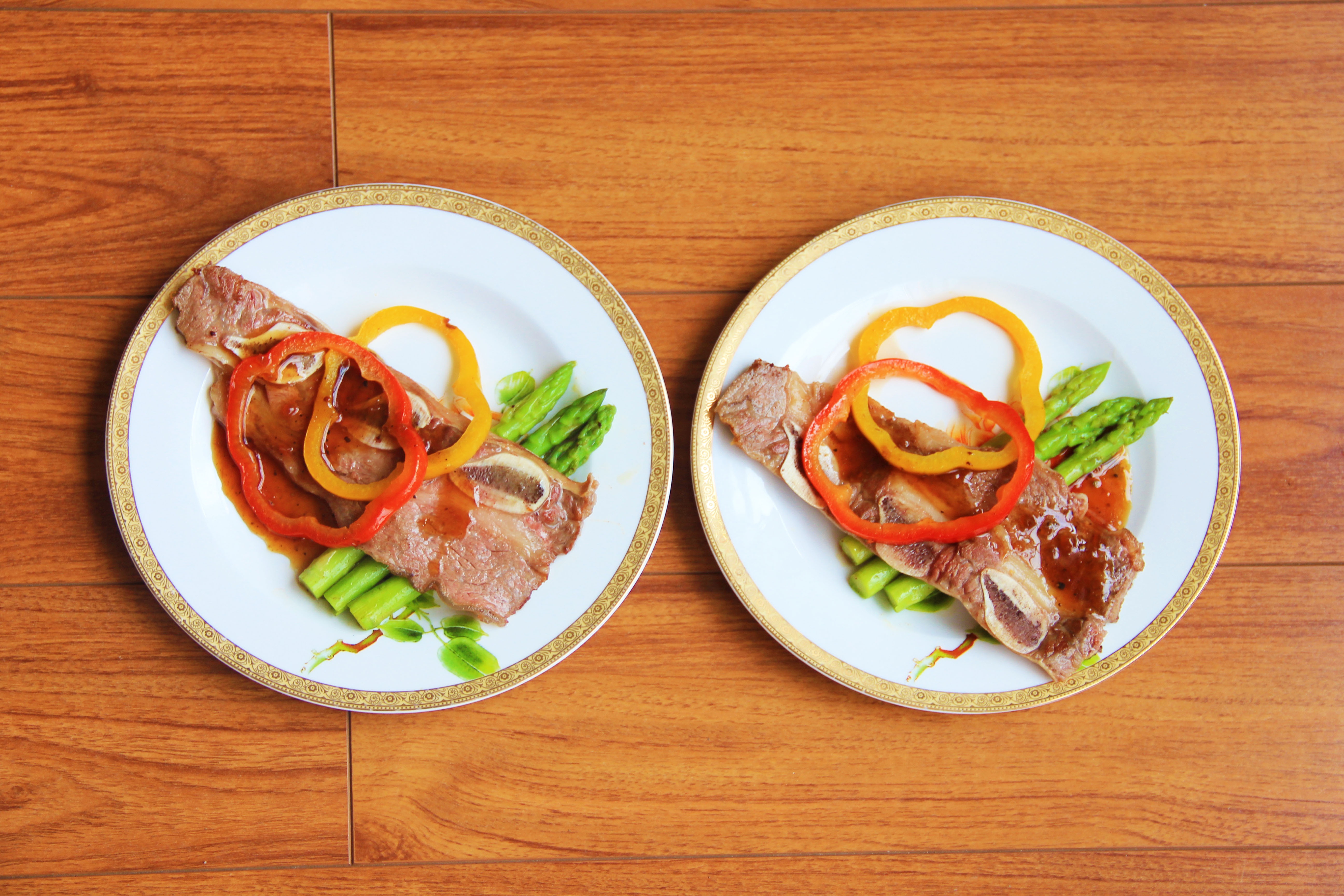 黑椒牛排（配土豆/鸡蛋，意面/蔬菜）