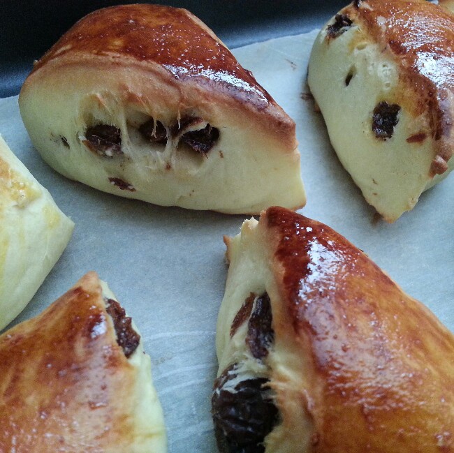 葡萄干司康（酵母版）