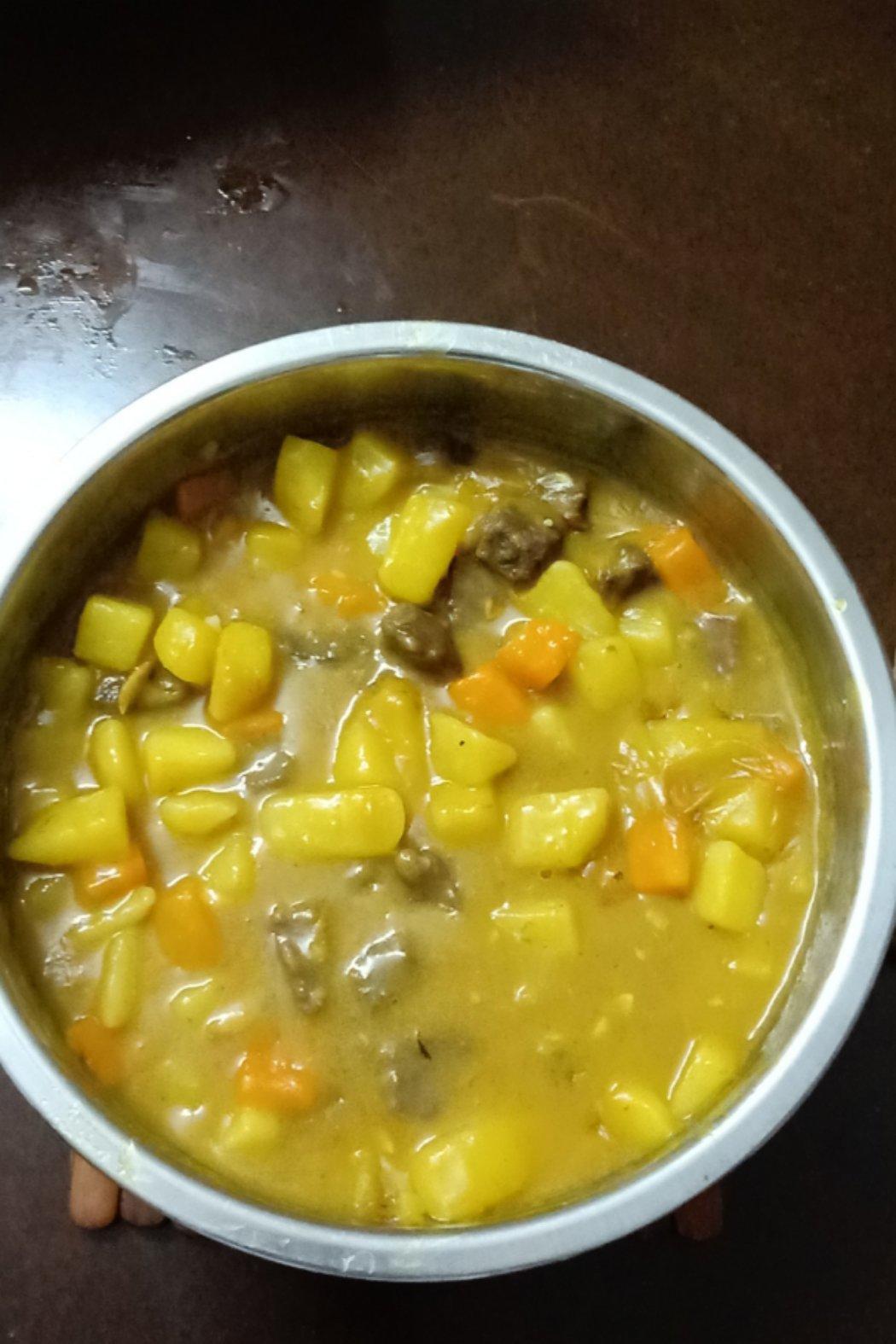 超简单—咖喱牛肉饭