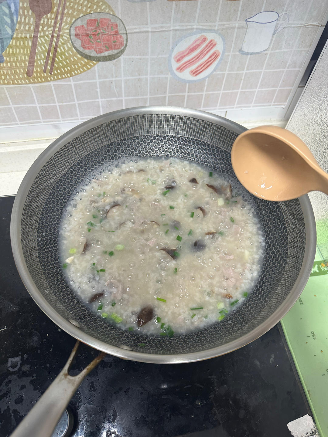 香菇瘦肉粥