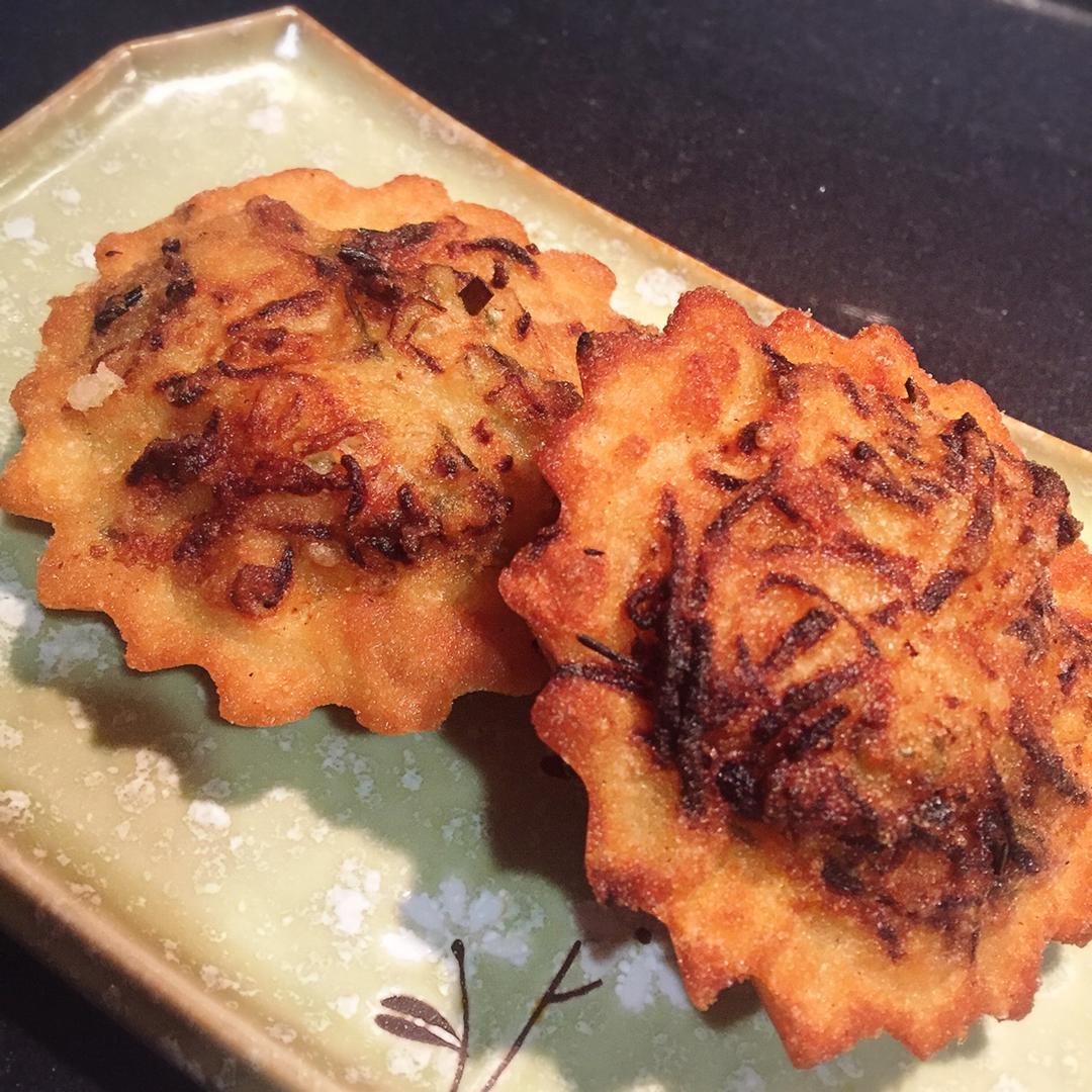 kaiyiu食谱做的童年的回忆 — 油墩子(萝卜丝饼)