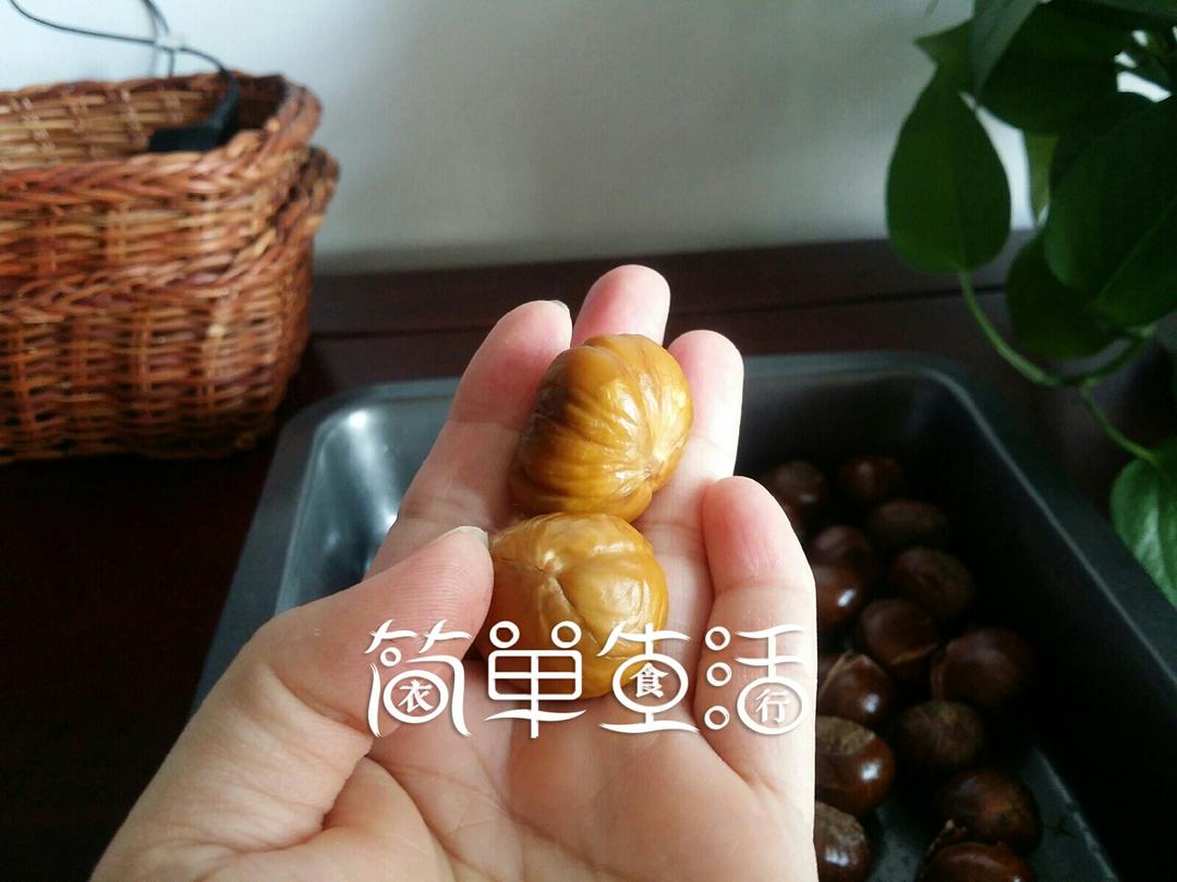 简易烤板栗的做法