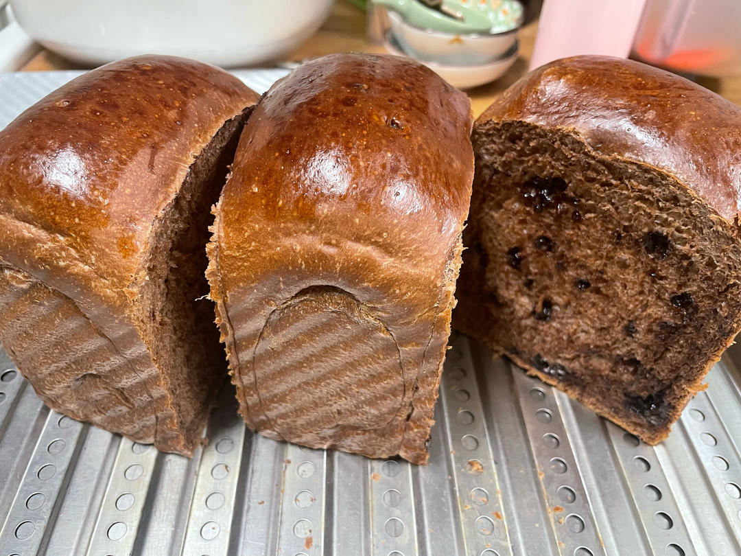 超浓郁巧克力淡奶油吐司｜无人能抵挡的美味