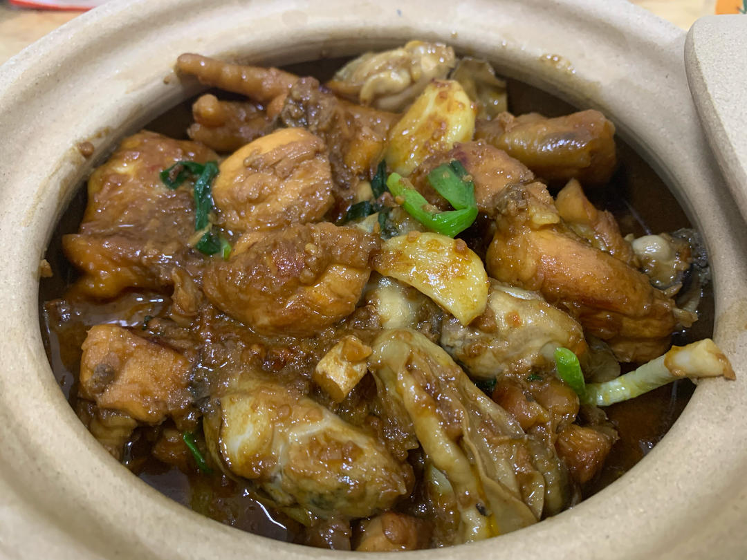 生蚝鸡煲(经典粤菜)