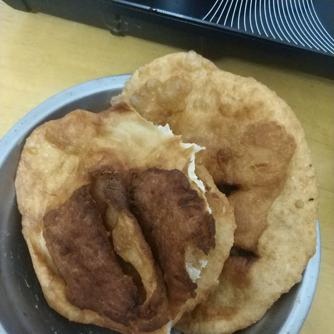 炸油饼、糖油饼