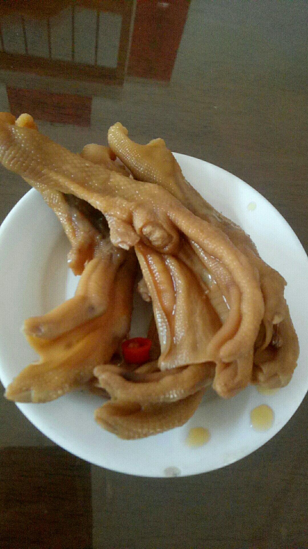 夏凉小食—泡鸭脚