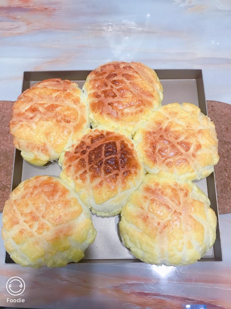 《Tinrry+》菠萝包（手揉教程）（帅帅小厨）