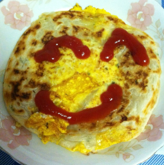 飞饼版鸡蛋灌饼