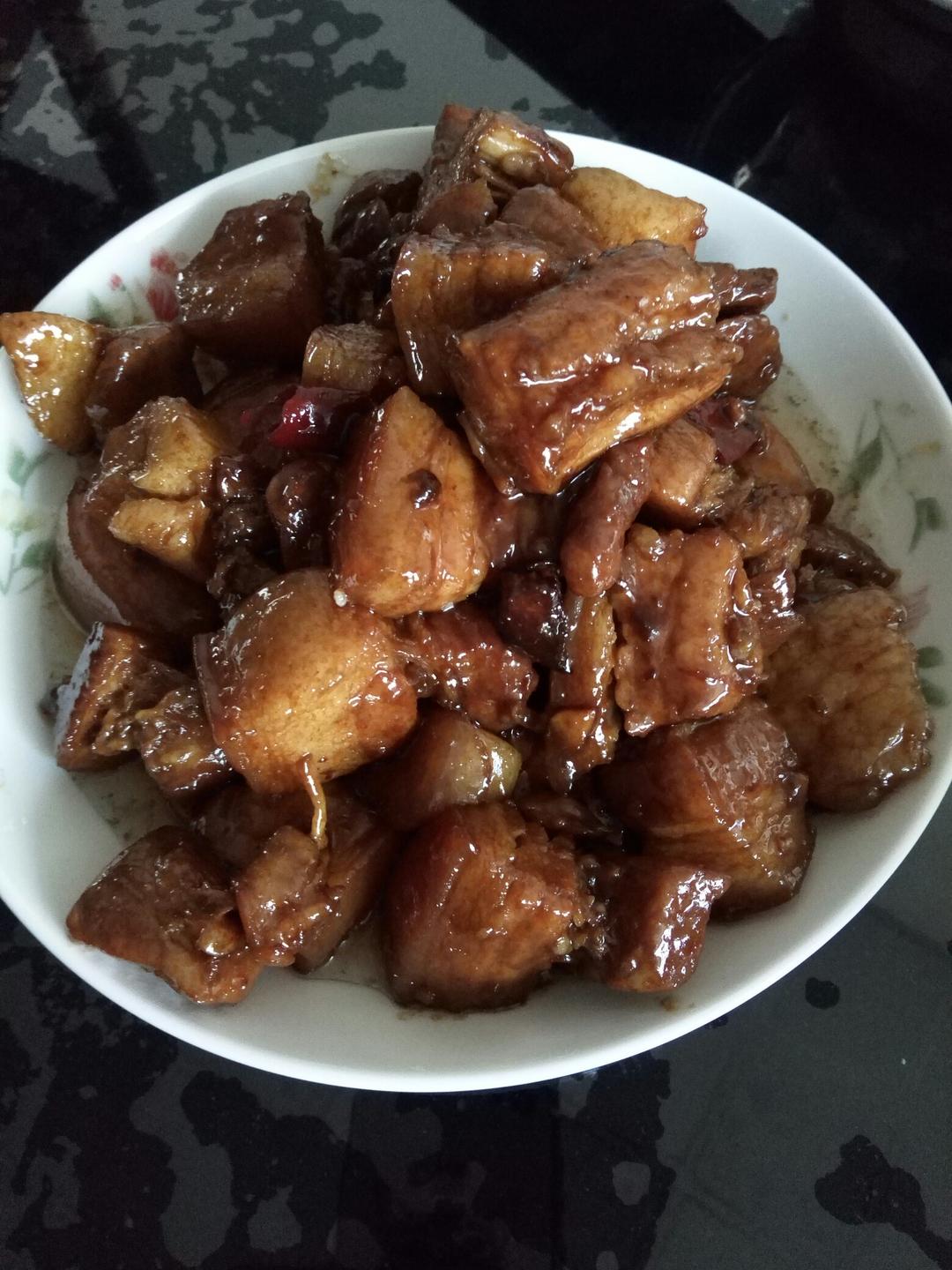 不焯水不放油的家常红烧肉