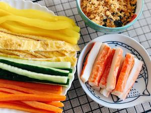 简单美味的紫菜包饭（寿司）的做法 步骤6
