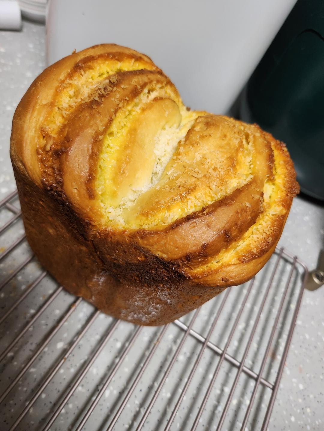 面包机做椰蓉吐司