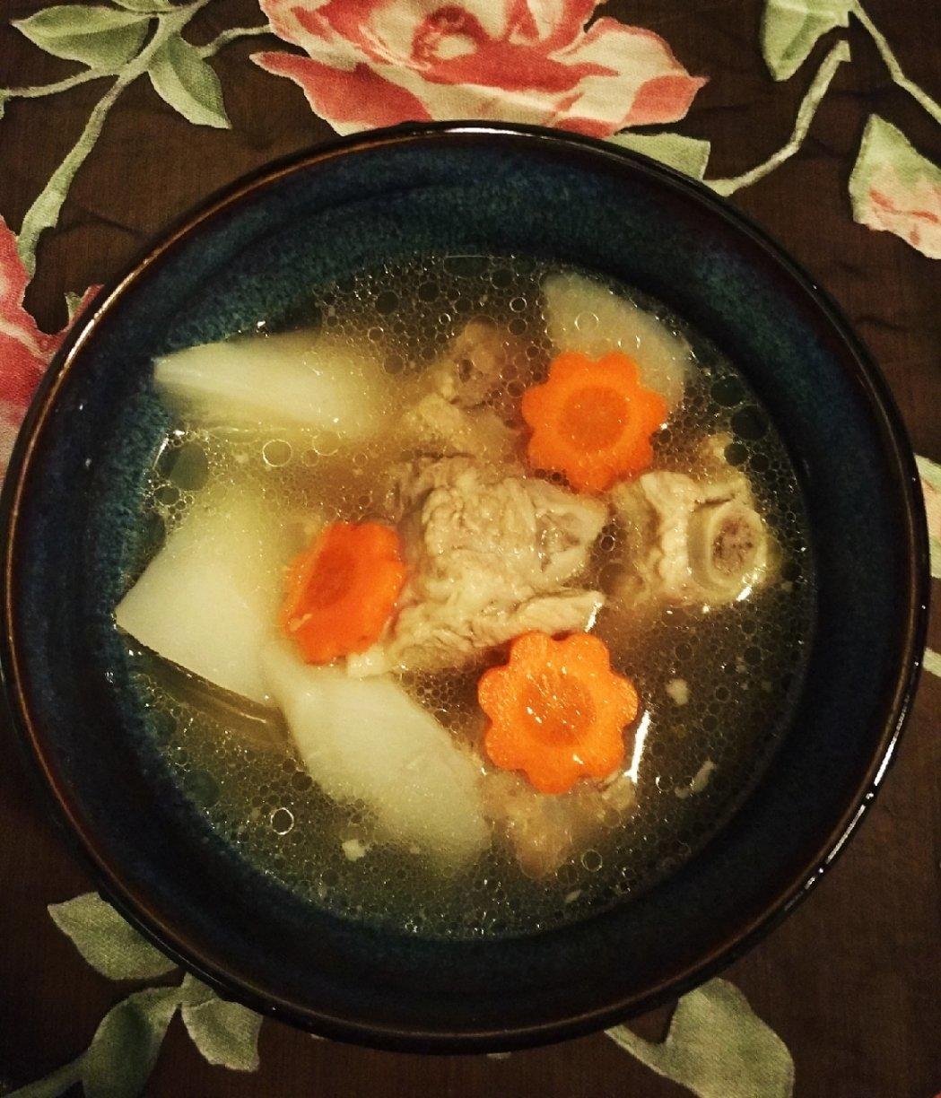 经典排骨白萝卜汤