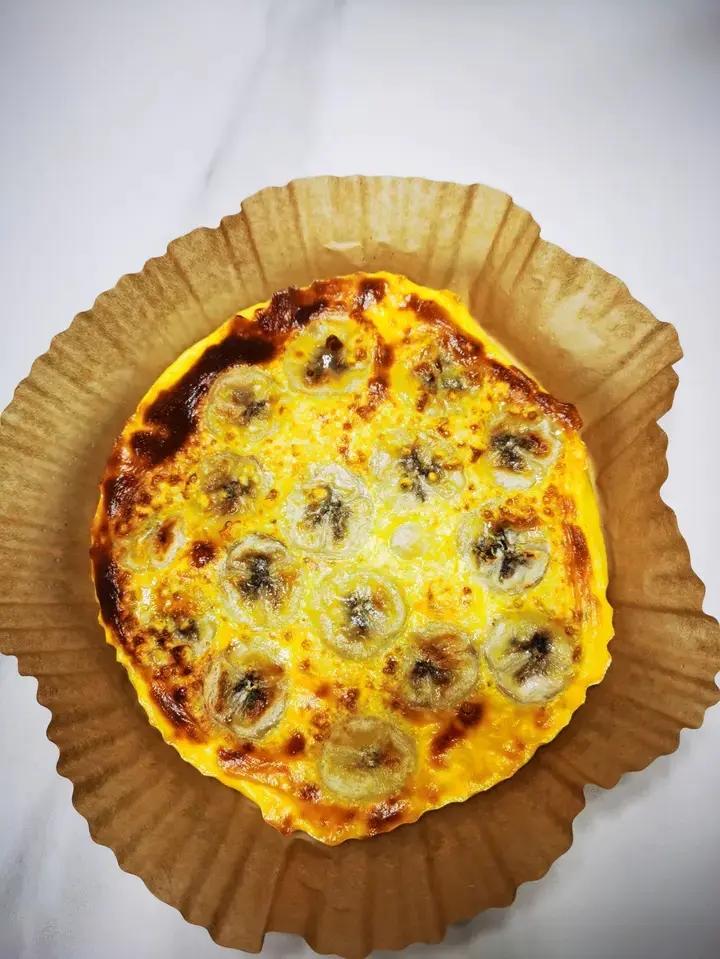 空气炸锅香蕉牛奶鸡蛋