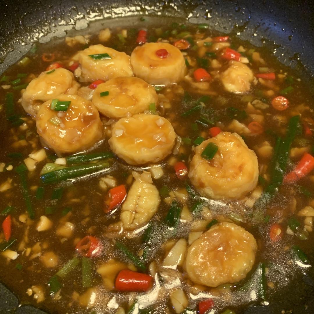 🔥超快手～酱汁日本豆腐，外酥里嫩