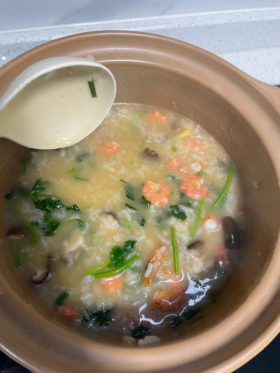 鲜虾粥