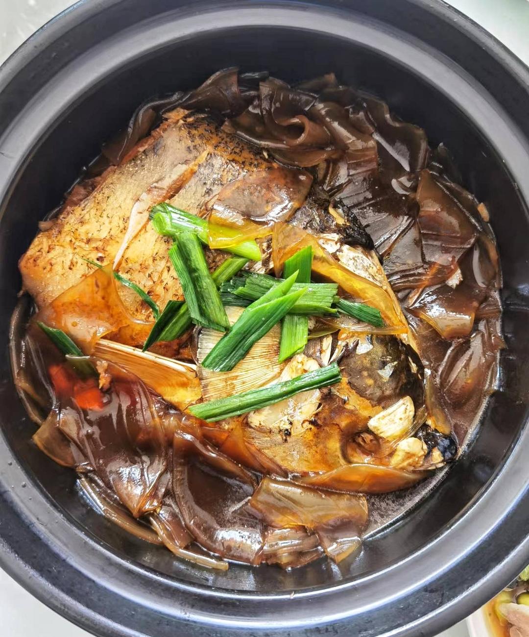 鱼头粉皮煲（超级下饭）