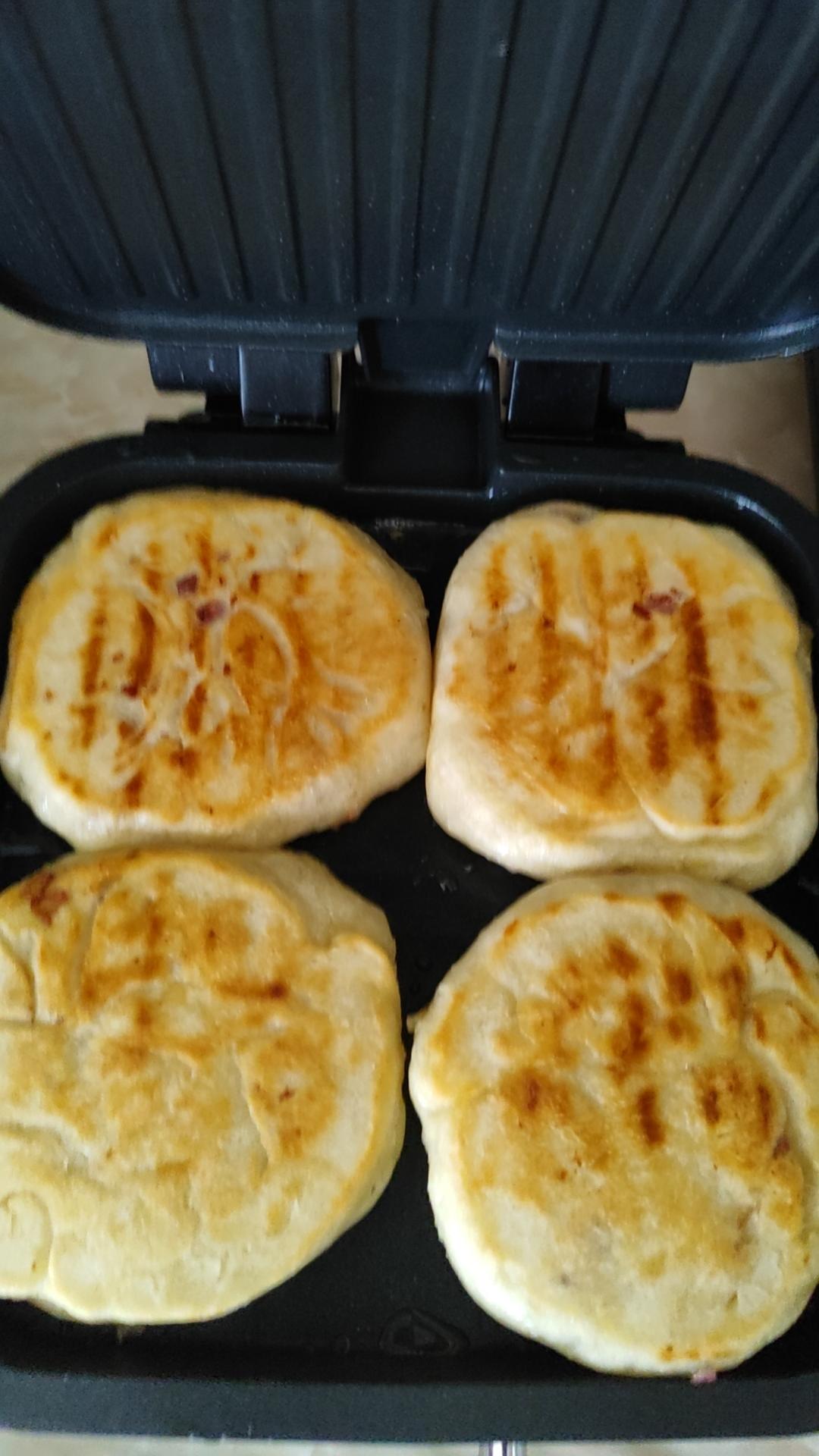 不用去早餐店的发面馅饼