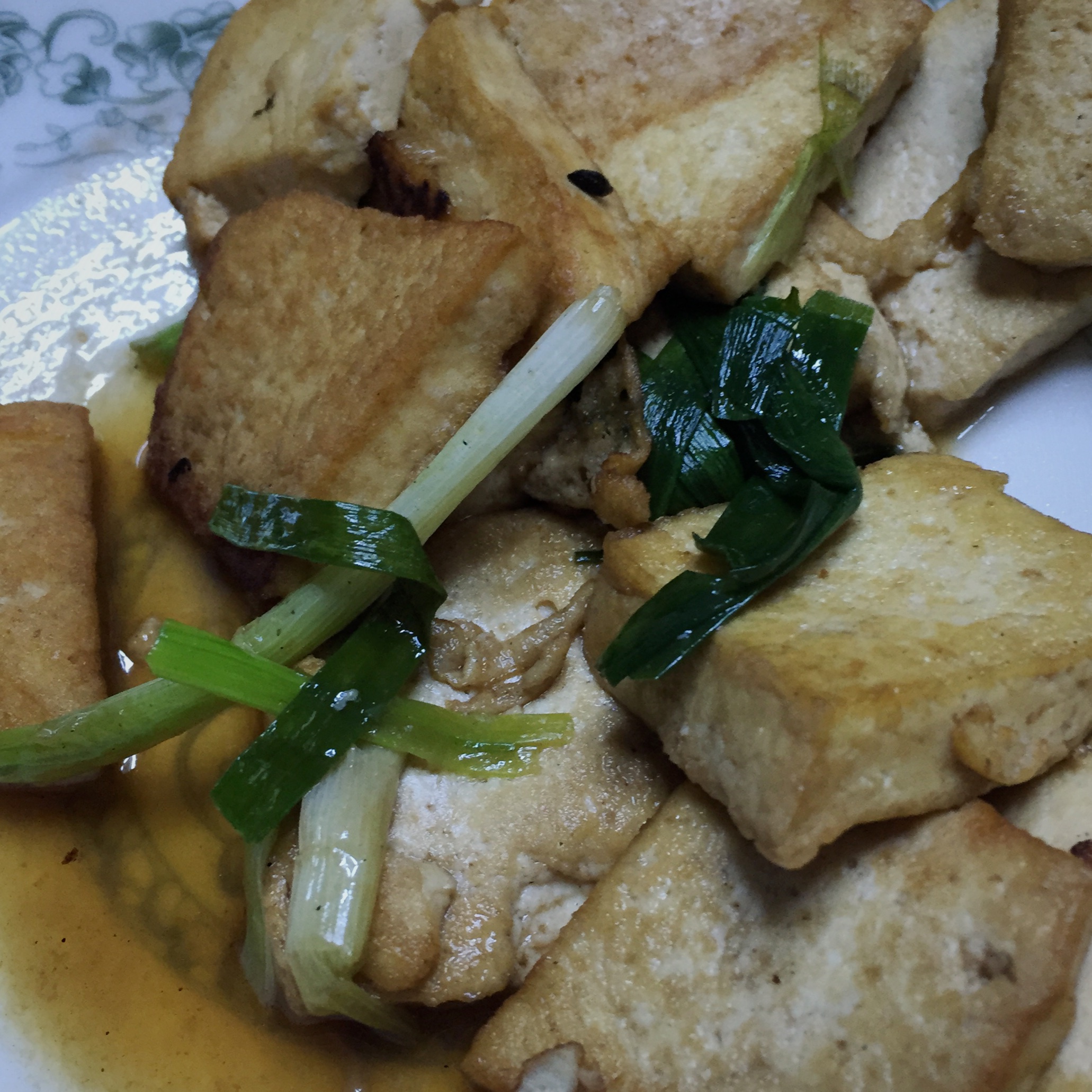 家常煎豆腐