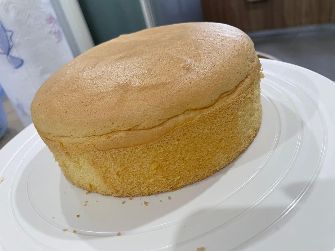 零失败6寸戚风蛋糕（十分钟制作，合适新手宝宝）