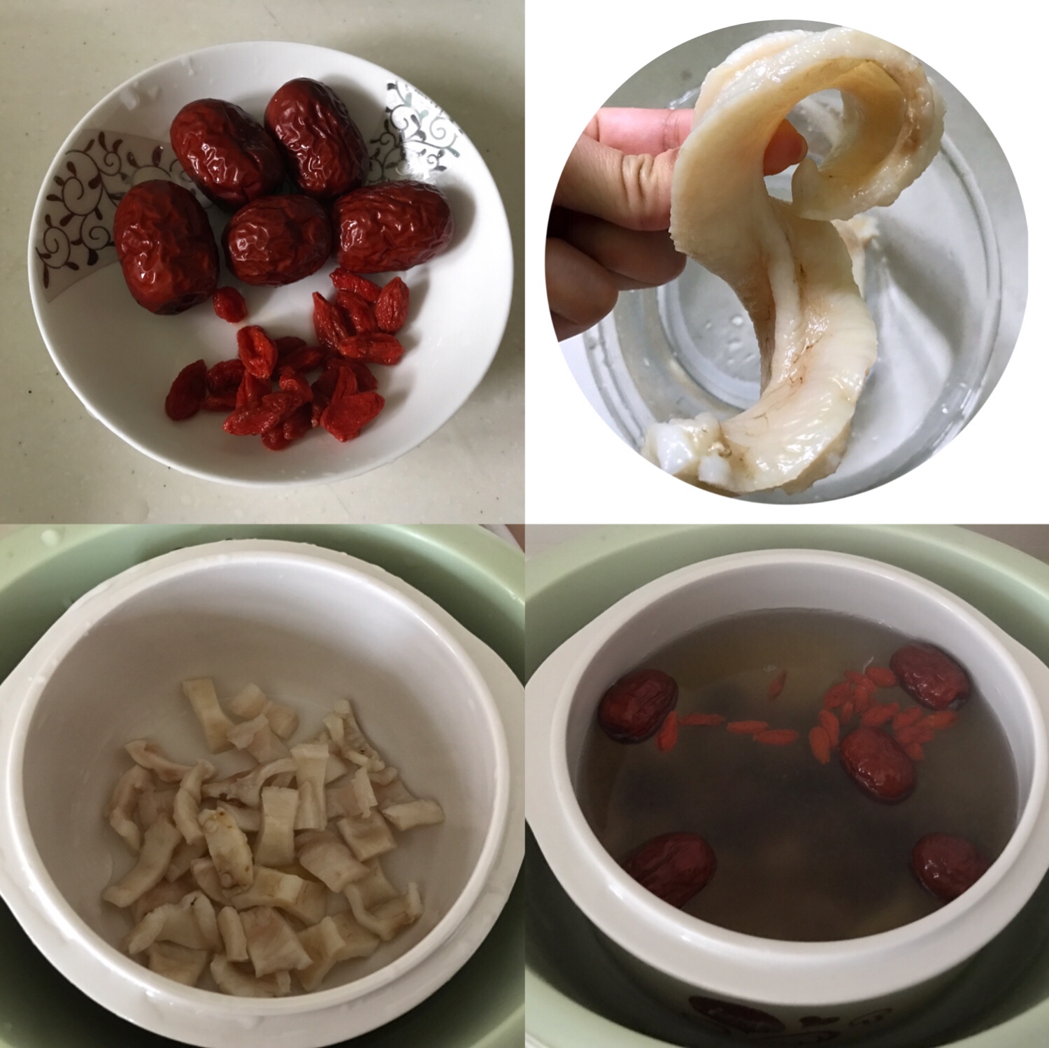 桂圆红枣炖花胶的做法 步骤2