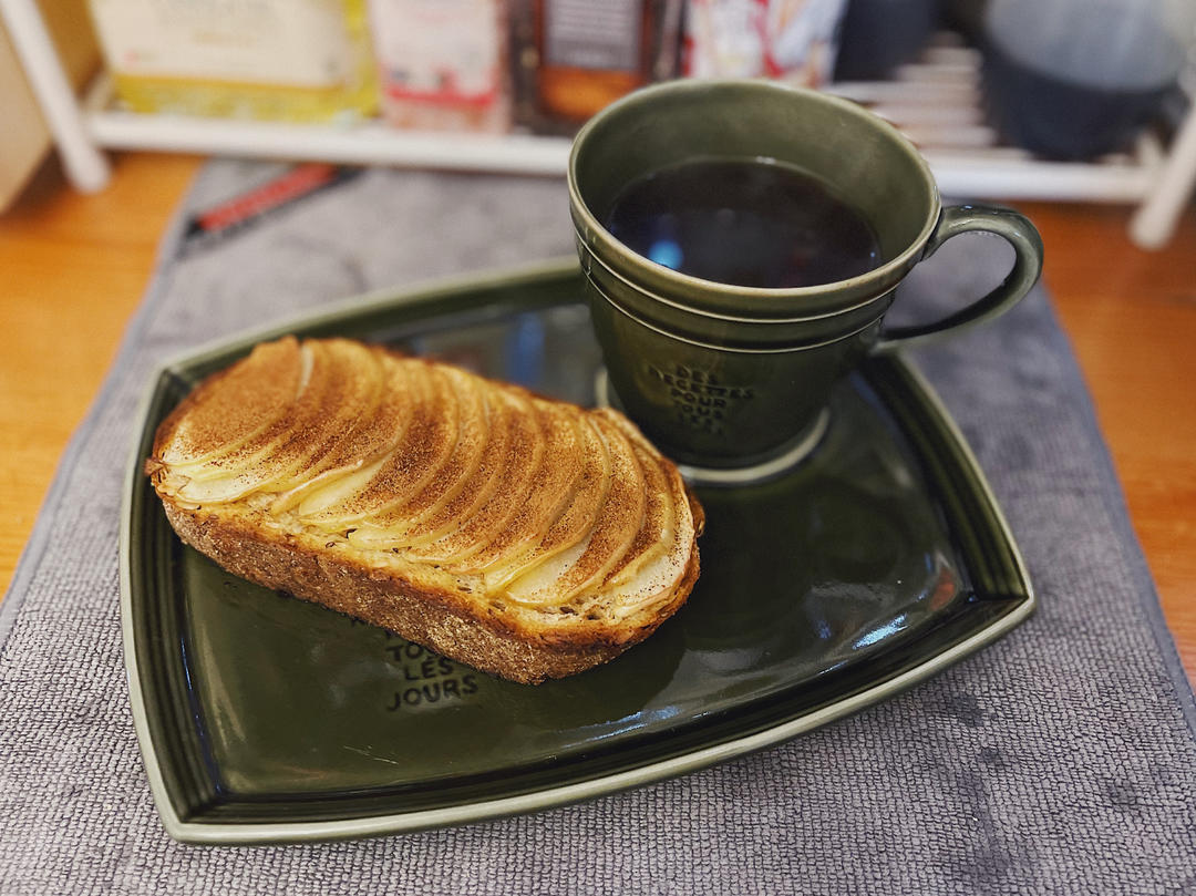 吐司苹果派