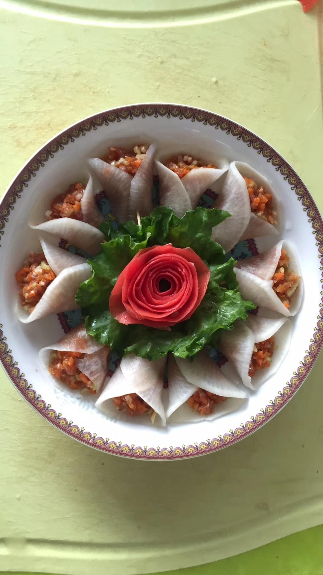 白萝卜卷的做法