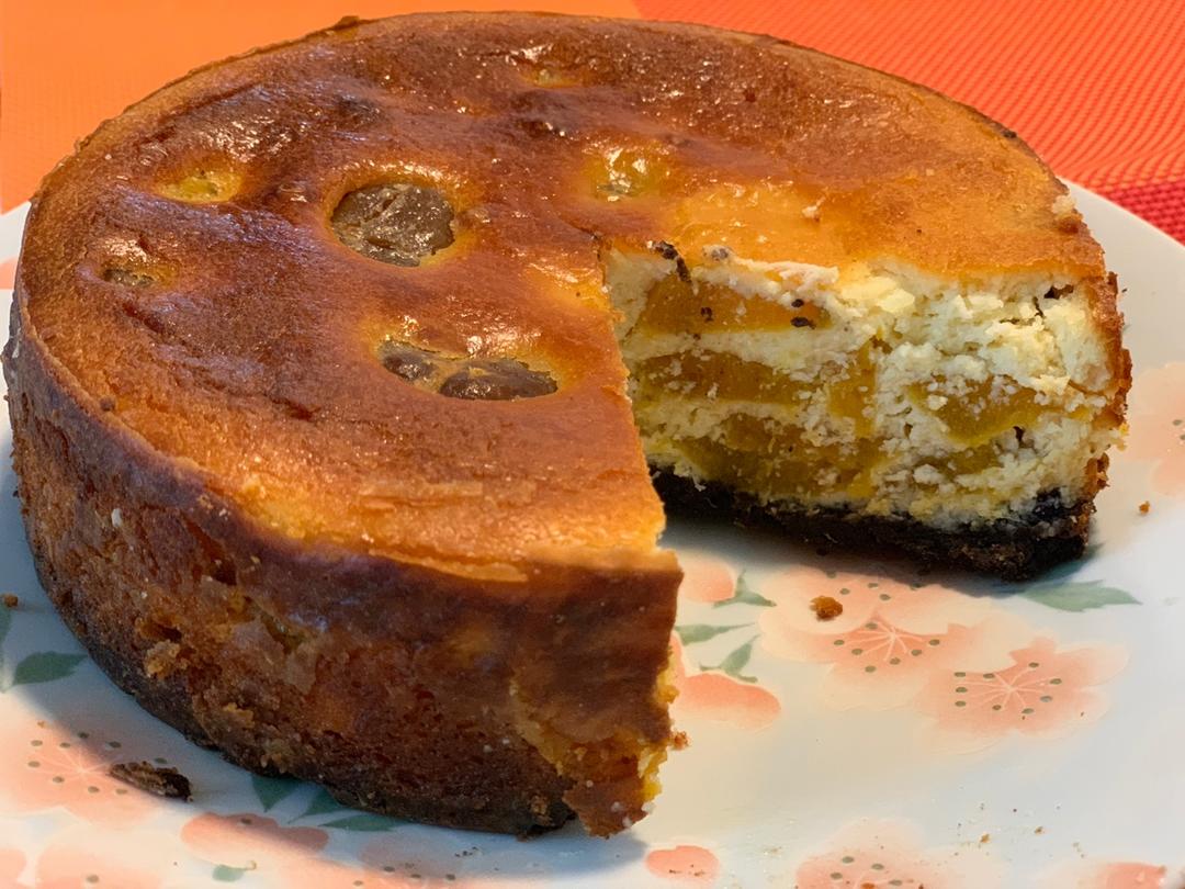 红薯板栗奶酪蛋糕—秋冬天的大满足