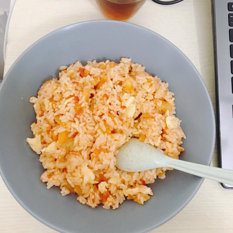 番茄鸡蛋炒饭
