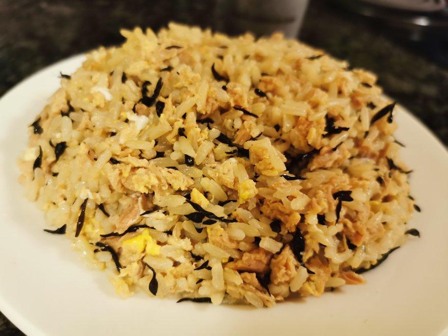 朴素？金枪鱼炒饭