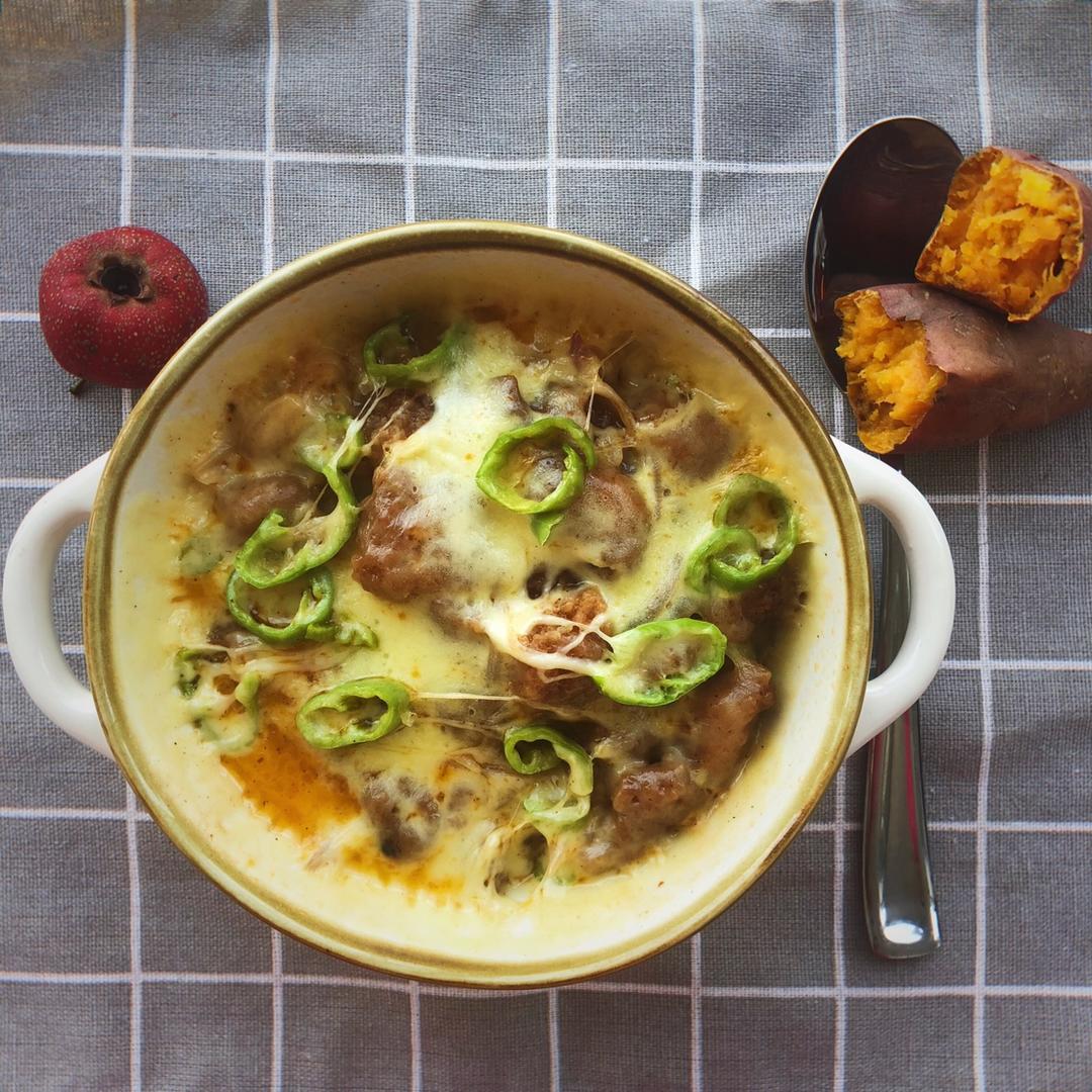 番茄鸡肉浓情焗饭【两人份】